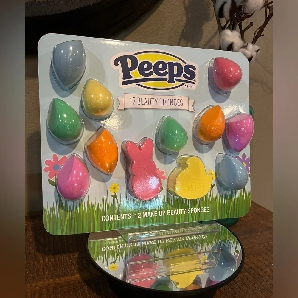 Peeps 12 Makeup Beauty Sponges, new!